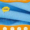 Kids Balaclava Ski Mask with Breathable Holes, Windproof Fleece Full Face Mask for Cold Weather Boys Girls (Blue)