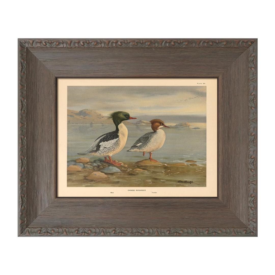 FOLKOR Classical Wood Plein Air Frame for 24x32 Oil Paintings Prints,Gray
