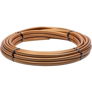 Rain Bird SSF70-50S Drip Irrigation Pressure Compensating 1/2" (0.700" OD) Sub-Surface Emitter Tubing with Copper Shield Technology, 18" Emitter Spacing, 50' Roll