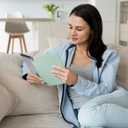 CoBak Case for Kindle Paperwhite 12th Gen 2024 (7") & Kindle Colorsoft Signature Edition (7") - New PU Leather Cover and Clear Soft Silicone Back Cover with Auto Sleep Wake Feature (Sage Green)