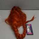 ColorGround Long Braided Reddish Brown Heat Resistant Costume Wig for Fiona Cosplay