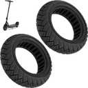 MIMIRACLE 10x2.7-6.5 Scooter Solid Tires 2 Pack- Electric Scooter 10 Inch Wheels Replacement for Hover-1 Alpha, Evercross H5, Emove Cruiser, Hiboy max3, Kugoo M4 Pro, Zero 10x, Dualtron