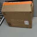 3 in 1 Back Massager, Electric Lumbar Support Pillow, Triple Fusion Back Massager for Pain Relief Deep Tissue, with Traction, Vibration & Heat and Against for Lower Backs&Spine Support (Black)