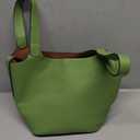 Tote Bag for Women Vegan Leather Bucket Purse for Women Top Handle Handbag Shoulder Bag with Detachable Small Purse
