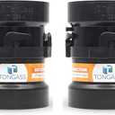 2 x Combo Pack RV Sewer Hose Fitting Adapter - PVC Connection & Termination Adapter - 3" Hub x Bayonet Hooks