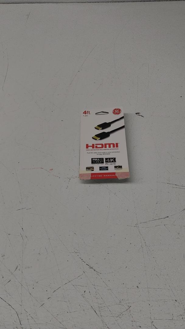 GE HDMI High Speed Ethernet Cable - Black