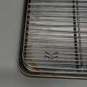 Stainless Steel Baking Sheet Tray Cooling Rack with Silicone Baking Mat Set, Cookie Pan with Cooling Rack, Set of 6 (2 Sheets + 2 Racks + 2 Mats), Size 16 x 12 x 1 Inch, Easy Clean