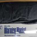 Westinghouse Electric Blanket Full, Heated Blanket Full Size with 10 Heating Levels and 1 to 12 Hours Heating Time Settings, Flannel to Sherpa Reversible, Machine Washable (80" x 84", Charcoal)