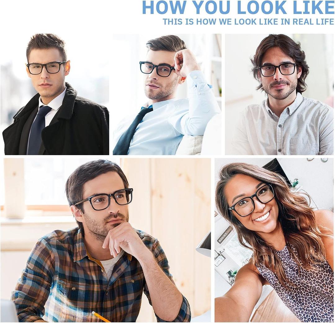 CCVOO Reading Glasses for Women/Men, Eyeglasses, Blue Light Readers for Women/Men, Computer Eye Glasses, Cheaters +2.50