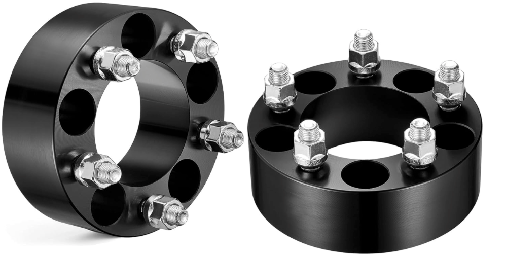 EVIL ENERGY 5x4.5 Wheel Spacers Compatible for Ford Ranger 1983-2011, 2in (50mm) Lug Centric Adapters 2pcs 5x114.3 mm with 82.5 Hub Bore 1/2" x20 Stud, Not Hubcentric EVIL ENERGY 5x4.5 Wheel Spacers Compatible for Ford Ranger 1983-2011, 2in (50mm) Lug Centric Adapters 2pcs 5x114.3 mm with 82.5 Hub Bore 1/2" x20 Stud, Not Hubcentric