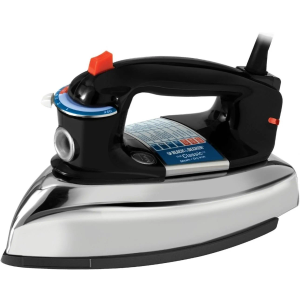 Black and Decker Classic Iron with Aluminum Soleplate
