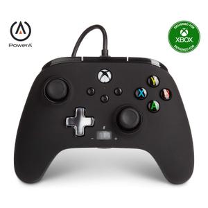 PowerA Enhanced Wired Controller for Xbox Series X|S - Black, Officially Licensed for Xbox