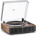 Vinyl Record Player with Speakers, Bluetooth Turntable, AT-3600L, 33/45 RPM