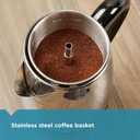 Farberware Electric Coffee Percolator, Stainless Steel Basket, Automatic Keep Warm, No-Drip Spout, 8 Cup