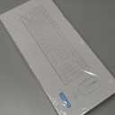 Wireless Keyboard and Mouse Combo, Full-Sized Wireless Keyboard and Adjustable DPI Mouse, 2.4GHz USB Receiver, Silent Keyboard and Mouse for PC, Windows, MAC, Desktop, Laptop (Avocado Green)