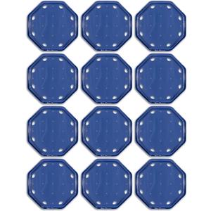 GoFloats V2 Inflatable Solar Pool Heaters for Affordable Pool Heating and Insulation - 12 Pack