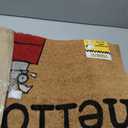 Gertmenian Peanuts Snoopy Coir Doormat - 2x3 Welcome Mat (2-Pack), Ideal for High Traffic Areas in Front Door, Garage, Entryway - Welcome, 80022
