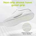 OrthoComfoot Men's Arch Support Dress Oxfords (9.5, W2-white)