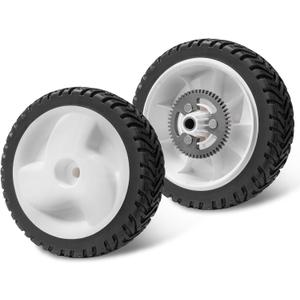 Cluparis 105-3036 Wheel Gear Assembly, 8 inch Mower Wheels Replace for Toro 20041 20066 20017 20068 20073 Drive Recycler Lawn Mower, 2 Pack