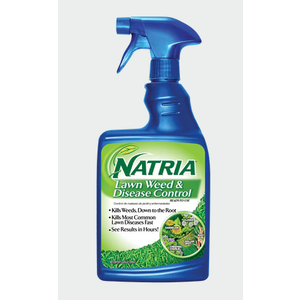 NATRIA Lawn Weed and Disease Control, Ready-to-Use, 24 oz, 1,875 SQ FT 2 Pack