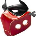 Evere Red Hood Mask Jason Todd Cosplay Helmet Durable Resin Cosplay Prop Halloween Costume Accessory