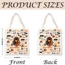 2 x WDSXWH Race Lover Gift, Racing Fans Canvas Tote Bag, Cartoon Lover Gift, Women Cotton Canva Bags, Tote Bag for Grocery, Shopping, Beach & Daily Use, Racing Game Gifts