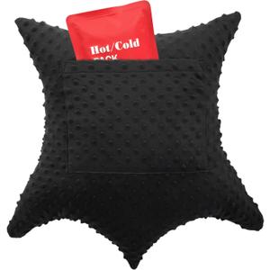 Heart Surgery Pillow for After Open Heart Surgery Bypass Patient Abdominal Surgery Recovery Must Haves Gifts, Black