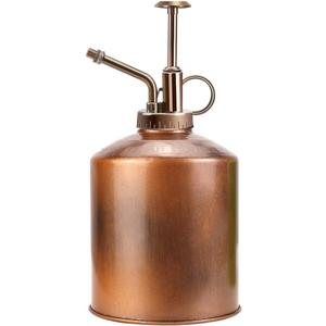 Galvanized Steel Plant Mister Spray Bottle, 8" Tall Vintage Plant Spritzer Watering Can, Succulent Watering Bottle with Top Pump for Indoor Outdoor Gardening (Bronze) Galvanized Steel Plant Mister Spray Bottle, 8" Tall Vintage Plant Spritzer Watering Can, Succulent Watering Bottle with Top Pump for Indoor Outdoor Gardening (Bronze)