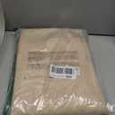 Waterproof Faux Linen Rectangle Tablecloth, Spillproof Wrinkle Free Outdoor Burlap Reusable Table Cloth for Holiday, Banquet, Party, Buffet Dinner (Oblong,60 x 120 Inch (10-12 Seats),Beige)