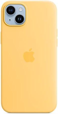 Apple iPhone 14 Plus Silicone Case with MagSafe - Sunglow