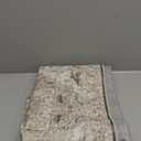 Madane Washable Runner Rug - 2x8 Runners for Hallways Kitchen Non-Slip Runner Rugs Ultra-Thin Laundry Room Rug Throw Carpet Runner for Entrance Living Dinning Room Foyer (Ivory/Brown, 2 x 8)