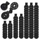 Motcoda Garden Shade Clips Shade Cloth Heavy Duty Clip Sun Shade Retaining Clip for Plastic Netting Cover Lock Patio Fabric Net Tarp Clamp(100pcs)