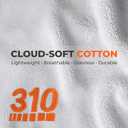 310 Nutrition Gym Workout Towel Fitness Sport Sweat Towels for Men and Women, Yoga, Spa, Travel, Golf, and Football