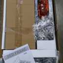 King Size Bed Frame with 4 Storage Drawers, LED Platform Bed with Headboard, Built in Charging Station, Noise-Free, Metal Support Base, No Box Spring Needed, Gray (Grey)