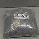 Smiry Waterproof Couch Cushion Covers, Stretch Jacquard Thick Sofa Cushion Covers, Washable Seat Slipcover Elastic Furniture Protector for Pets, Kid (Chaise Cover, Light Grey)