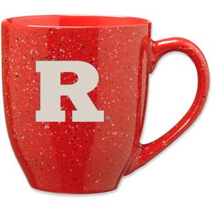 Rico Industries NCAA 16 oz Team Color Laser Engraved Speckled Ceramic Coffee Mug