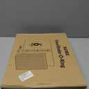 SUNEE 1 Inch Binders 3 Ring 6 Pack, Clear View Three Ring Binders PVC-Free (Fit 8.5x11 Inches) for School or Office Supplies, Pastel Binder