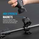 Glistco Magni Stock+ VR Stock Adapter for Meta Quest 3, 3S & Pro | Carbon Fiber, Magnetic Quick-Release Controller Mount