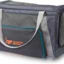 OutdoorBengal Zeppelin™ Airline-Approved Large Cat Carrier Soft – TSA-Approved Pet Carriers with Top Opening for Plane and Car Travel – Kittens or Small Dog Carrier (Black)