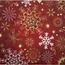 Sphragiyn Red Snowflake Dish Drying Mat for Kitchen Counter Holiday Super Absorbent Reversible Microfiber Kitchen Countertop Protector Dishes Pad Large 18x24 inch