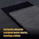1200 GSM Microfiber Car Drying Towel Extra Large 24 x 36, Streak-Free, Scratch-Free, and Ultra-Absorbent for Effortless Car Detailing, Double Twist Pile & & Edgeless Design
