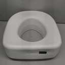 Carex Toilet Seat Riser, 5.5 Inch, Toilet Seat Risers for Seniors, Raised Toilet Seat, Supports 300lbs, Slip-Resistant, Toilet Riser, Elevated Toilet Seats