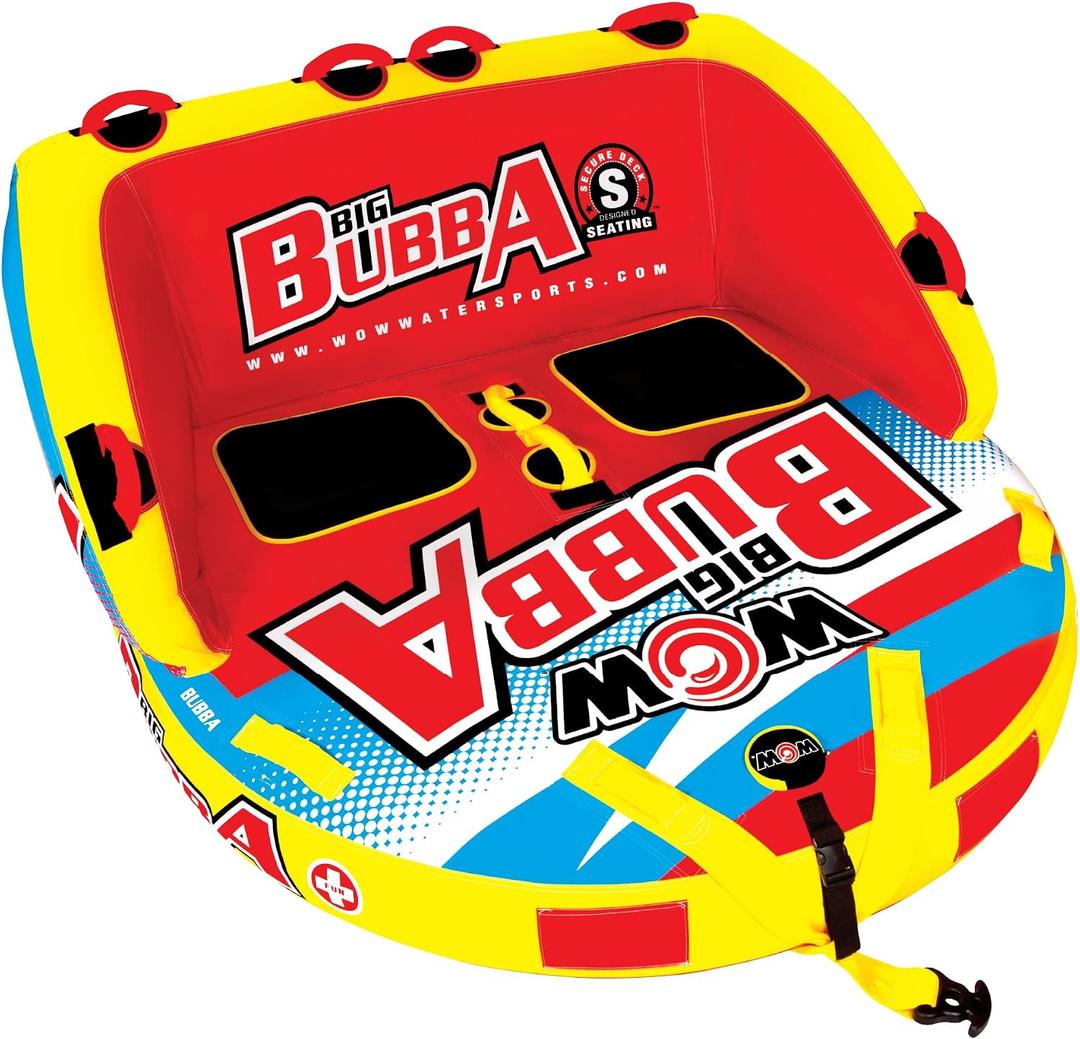 Wow Sports Bubba Towable Tubes for Boating, Boat Accessories for Tubing, Water Tube for Boats