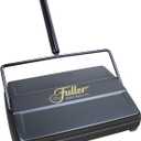 Fuller Brush 17027 Electrostatic Carpet & Floor Sweeper - 9" Cleaning Path - Lightweight - Ideal for Crumby Messes - Works On Carpets & Hard Floor Surfaces - Black