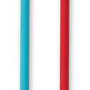 RSVP International Silicone Stir Spoons, 10 inch, Multi-Color | BPA-Free | Prefect for Stirring Drinks & Getting to the Bottom of Jars | Dishwasher Safe