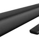 Sound Bar for Smart TV, Soundbar with Bluetooth/ARC/Opt/AUX Connect, Auto Volume Boost, 3 Equalizer Modes, 2 in 1 Detachable Soundbar for TV/PC/Gaming/Projectors (Black)