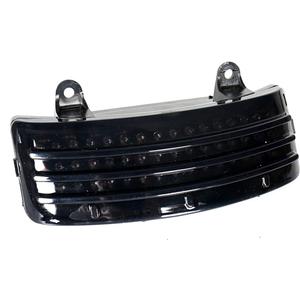 Tri-Bar LED Rear Tail Brake Fender Tip Light For Harley Street Glide FLHX 2014-2023 (Smoked)