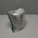 2L Oil Filter Pot Bacon Grease Saver with Strainer, 68oz Steel Pour Fryer Large Capacity Bacon Grease Container with Cooking Thermometer & 50 Wax Papers Stainless Steel for Kitchen Camping