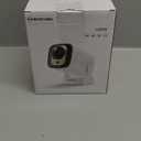 Auto Focus&1080PMagcubic Mini Smart Projector with 4K Support, Portable Projector with Wifi and Bluetooth, 5W Speaker, Built in Apps, Voice Control, Outdoor Movie Projector (White)