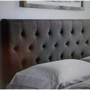Upholstered Diamond Tufted Platform Bed With Drawers Grand (King)